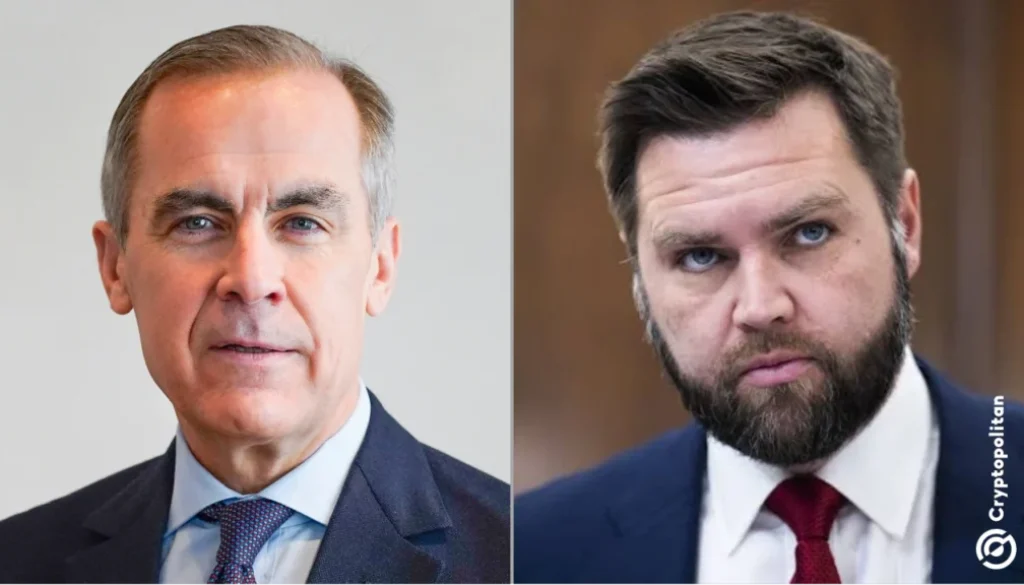 US VP Vance and Canadian PM Carney meet in Rome to tackle tariff dispute