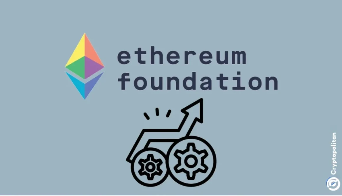 Ethereum Foundation's formulates new strategy for income increase