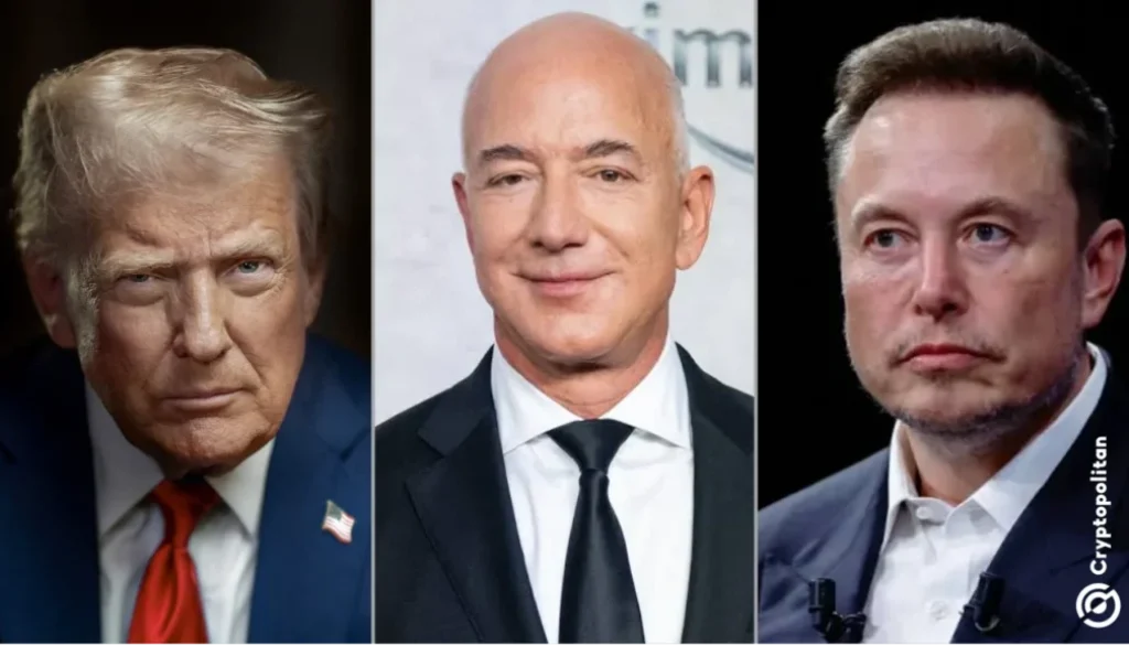 Jeff Bezos is talking to Trump and pushing for more Blue Origin contracts