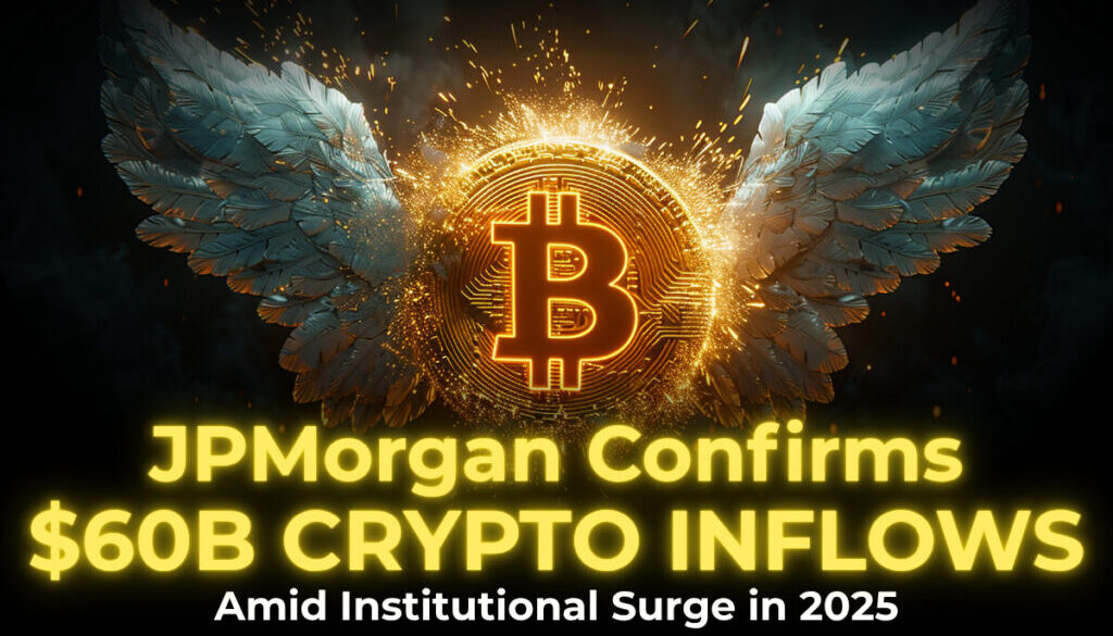 JPMorgan Confirms $60B Crypto Inflows Amid Institutional Surge in 2025