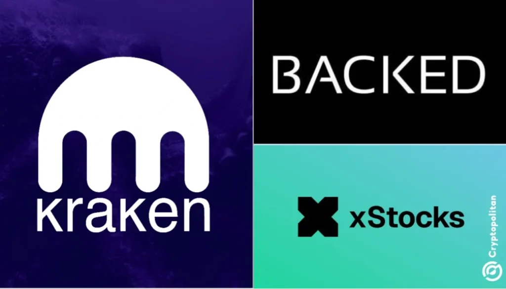 Kraken and Backed Finance bring xStocks to Tron