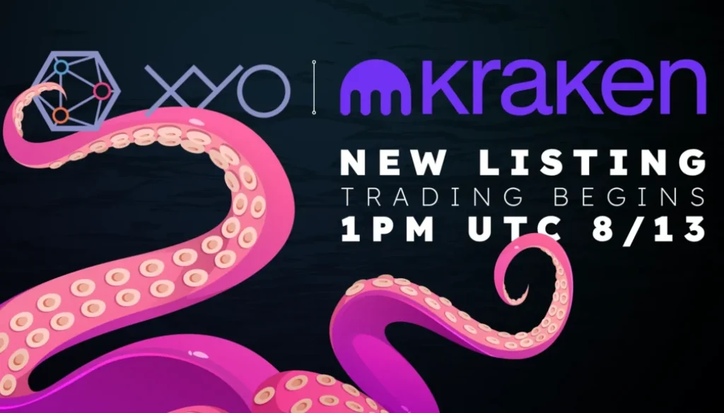 Kraken-XYO-listing
