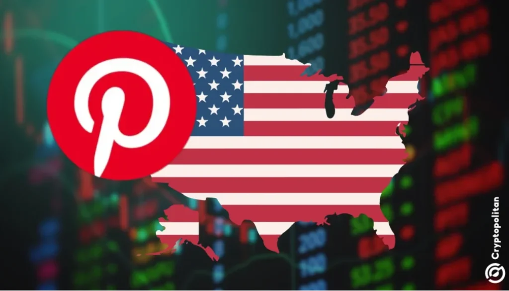 Pinterest shares plunge 14% as US user growth stalls