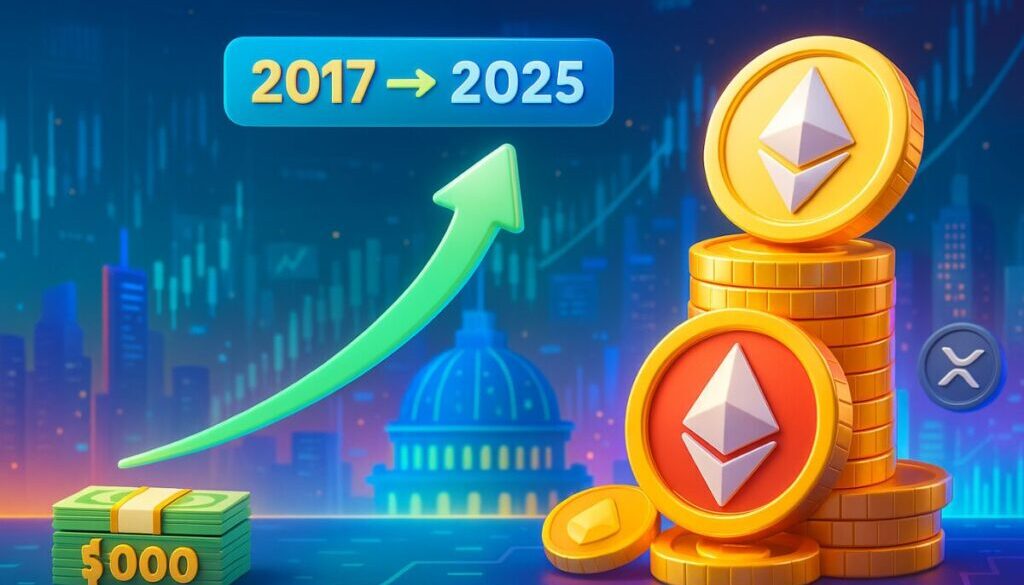 If You Invested $1,000 in Ethereum After 2017 ICO, How Much Would You Have Now?
