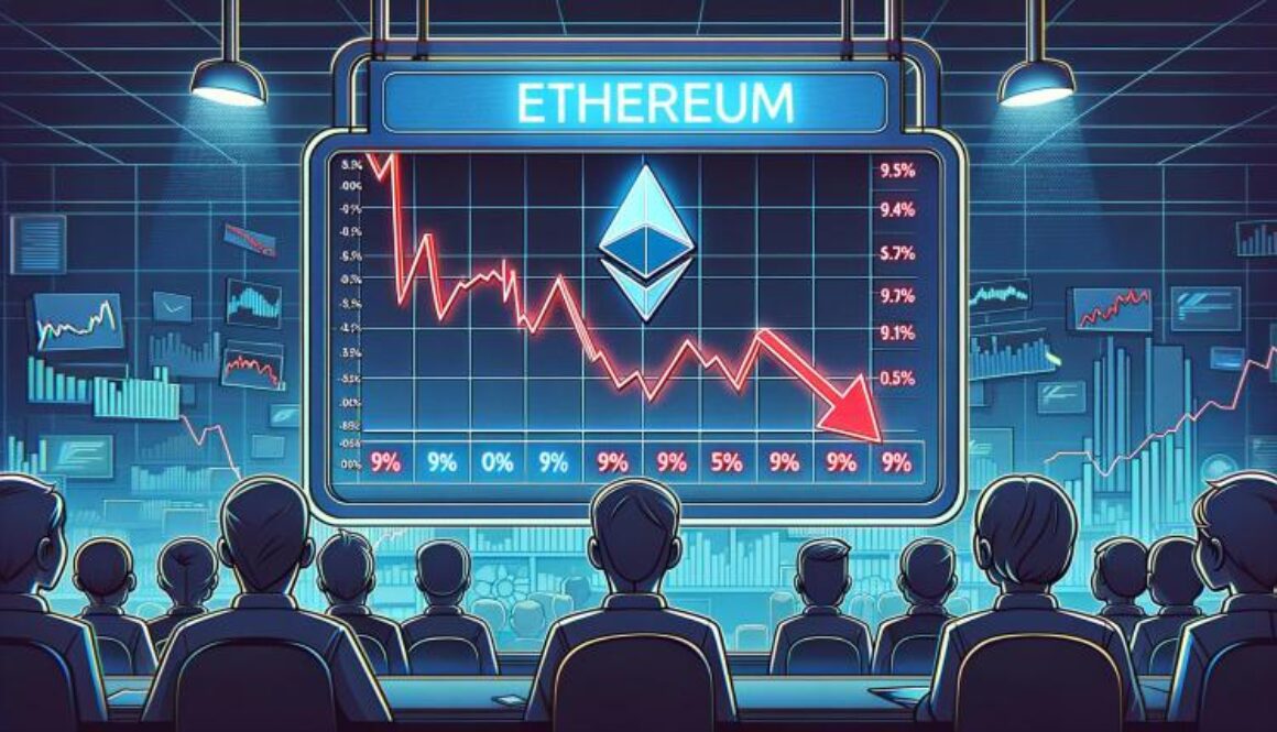 Ethereum Sheds 5% Amid Market Pullback, Raising Risks of Deeper Correction