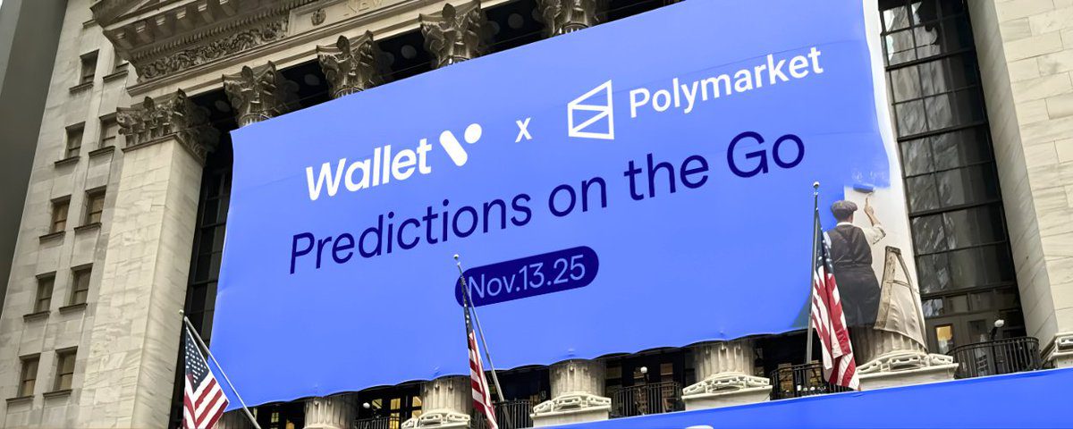 WalletV Integrates Polymarket Directly Into Wallet