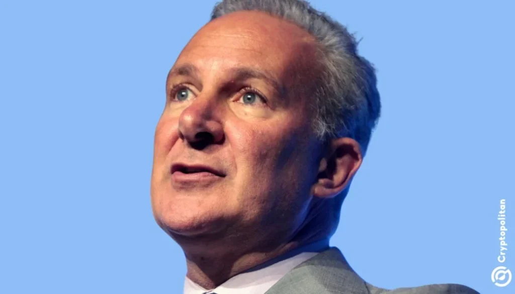 Peter Schiff denounces the financial pivot's motive