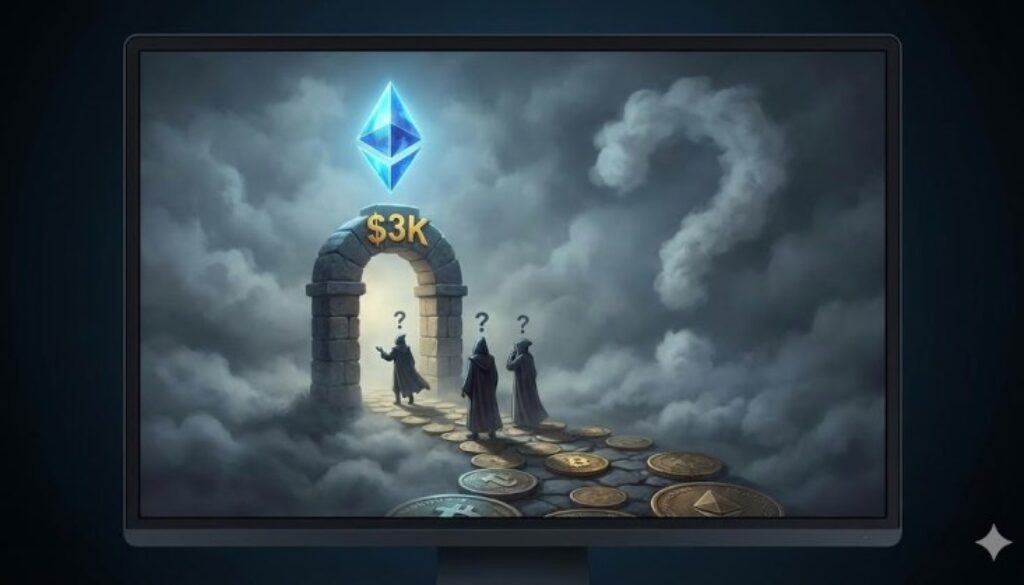 Ethereum Price Breaks Back To $3K As Traders Question Follow-Through