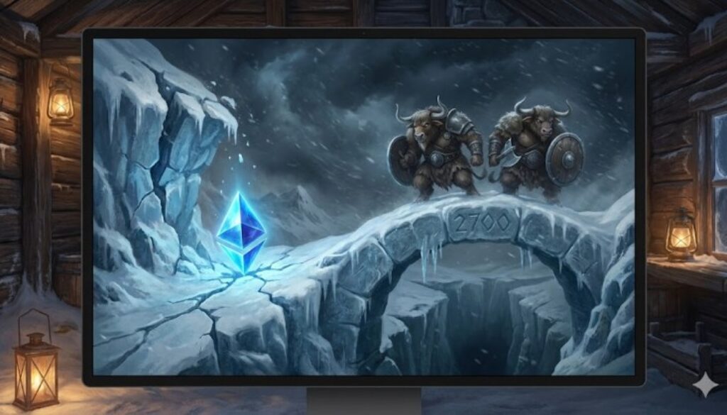 Ethereum Price Dumps To $2,700, Bulls Scramble To Defend Support