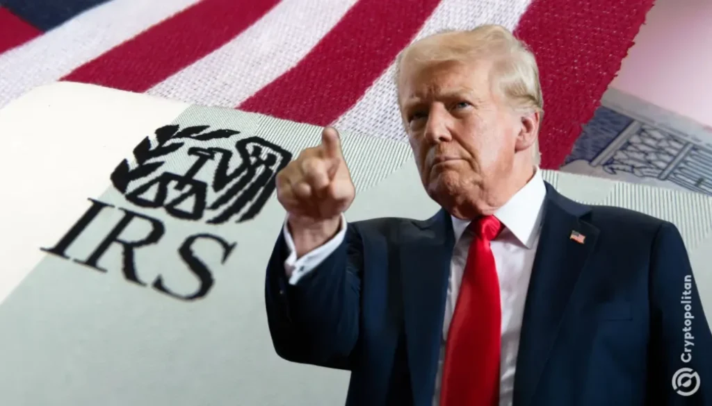 Trump accuses the IRS and Treasury of failing to protect tax records.