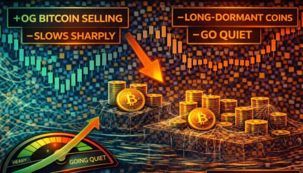 OG Bitcoin Selling Slows Sharply: Long-Dormant Coins Go Quiet