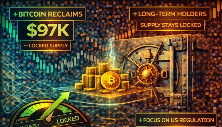 Bitcoin Reclaims K As Long-Term Holders Supply Stays Locked