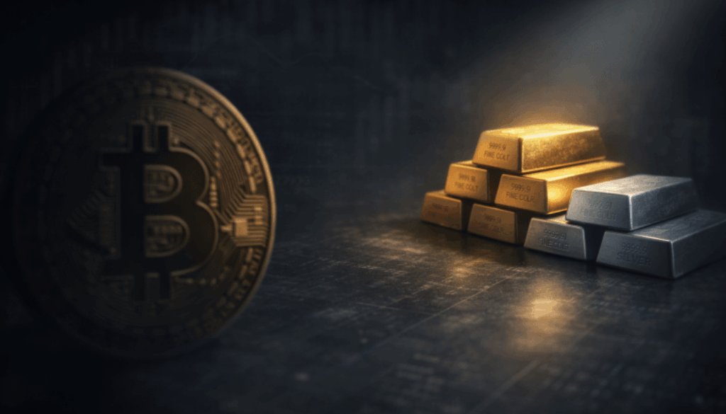 Bitcoin Social Interest Fades As Retail Chases Gold, Silver Hype