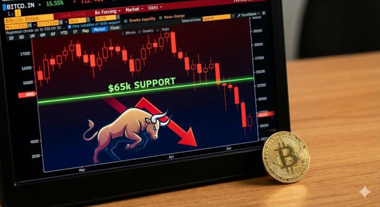 Bitcoin Price Bleeds Lower With K Becoming The Battleground