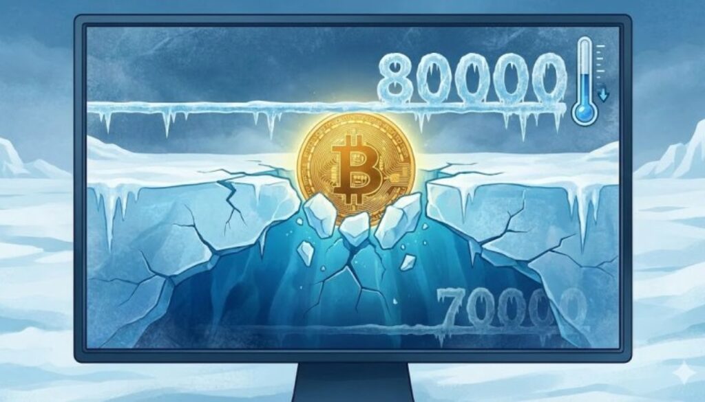 Bitcoin Price Can’t Reclaim $80K, Putting $70K On The Radar