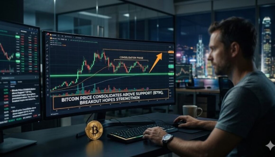 Bitcoin Price Consolidates Above Support, Breakout Hopes Strengthen