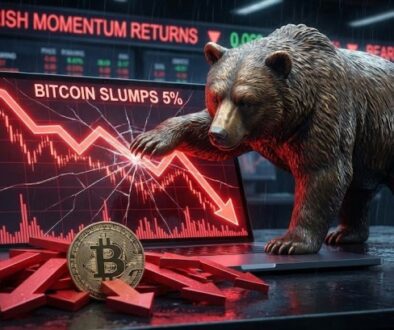 Bitcoin Price Slumps 5%, Bearish Momentum Returns With Force