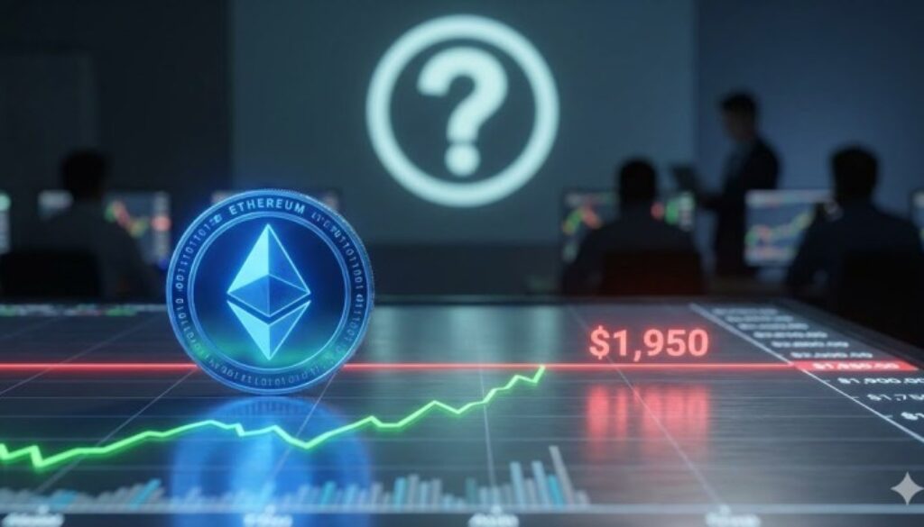 Ethereum Price Rebound Pauses at $1,950, Traders Eye Next Move