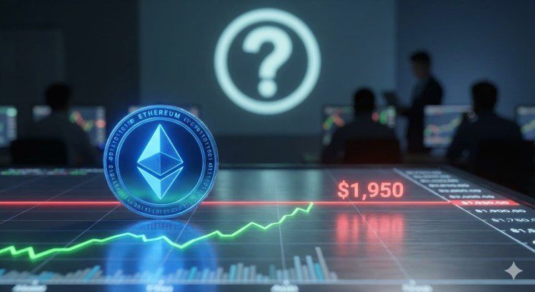 Ethereum Price Rebound Pauses at ,950, Traders Eye Next Move