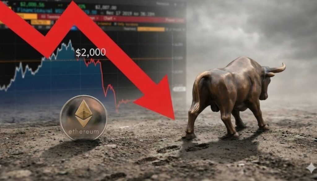 Ethereum Price Reverses Under $2,000, Bulls On The Back Foot