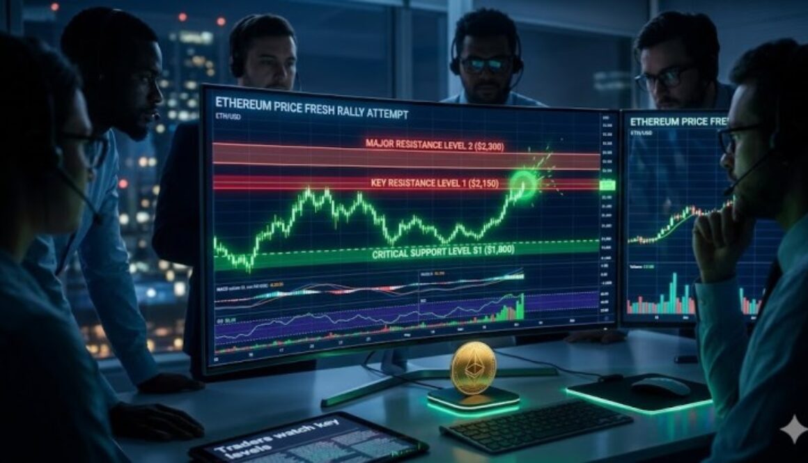 Ethereum Price Signals Fresh Rally Attempt, Traders Watch Key Levels