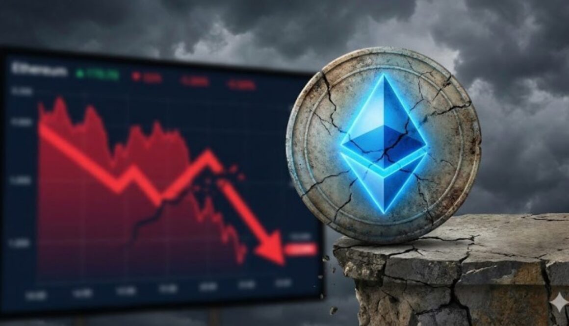 Ethereum Price Slips Into Danger Zone As Breakdown Threat Grows