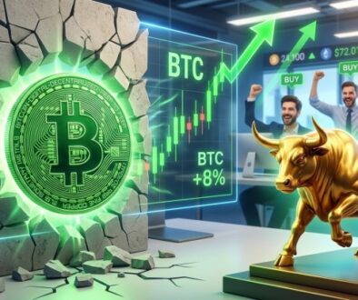 Bitcoin Price Jumps 8%, Breakout Hopes Reignite Across Crypto Markets