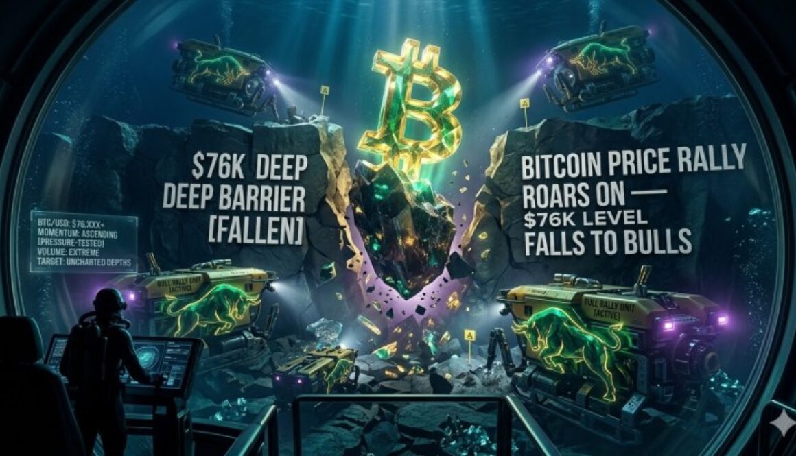 Bitcoin Price Rally Roars On — $76K Level Falls to Bulls