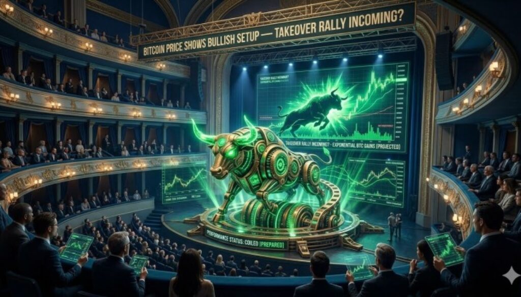 Bitcoin Price Shows Bullish Setup — Takeover Rally Incoming?