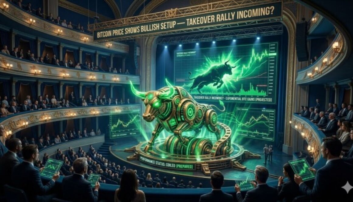 Bitcoin Price Shows Bullish Setup — Takeover Rally Incoming?