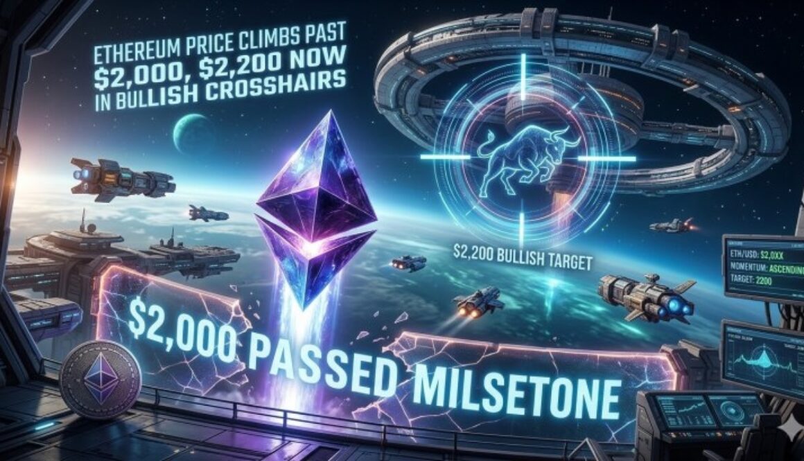 Ethereum Price Climbs Past $2,000, $2,200 Now in Bullish Crosshairs