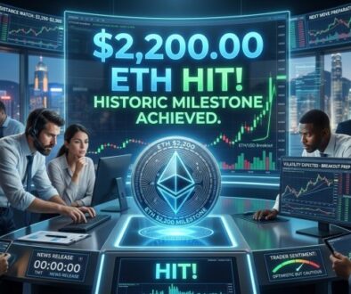 Ethereum Price Hits $2,200 Milestone, Traders Brace for Next Move