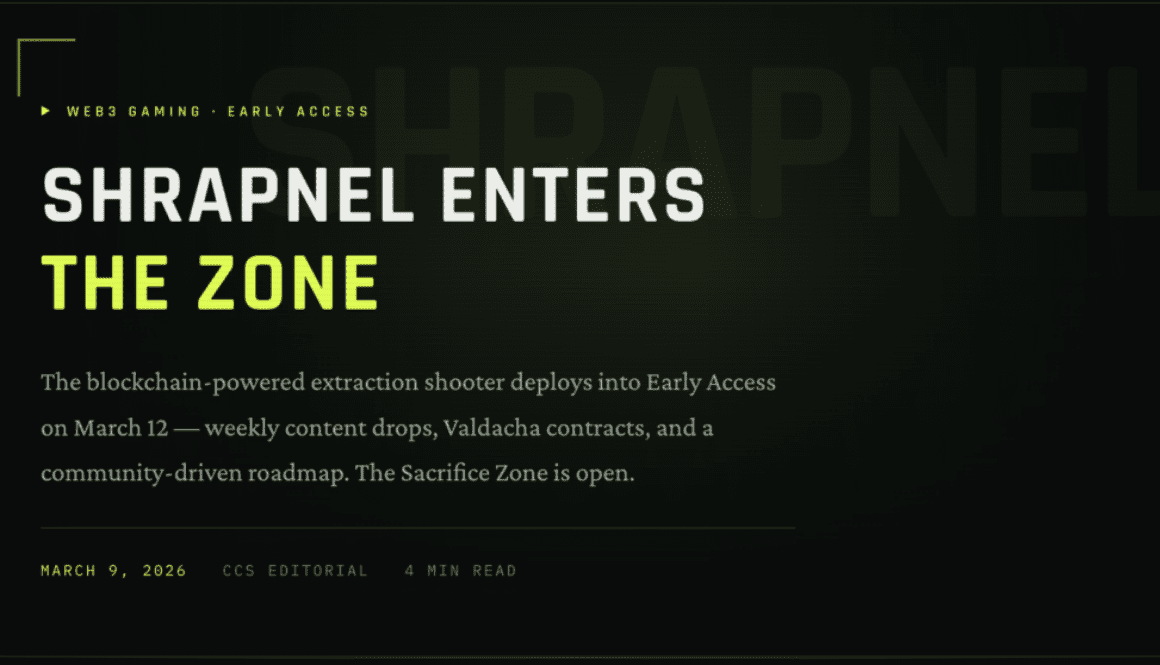 Shrapnel Crypto Coin Show