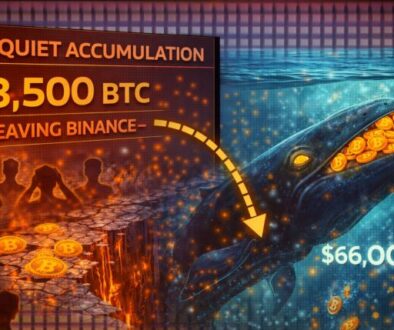 The Quiet Accumulation: 13,500 Bitcoin Leaving Binance Signals A Strategic Whale Pivot at $66,000