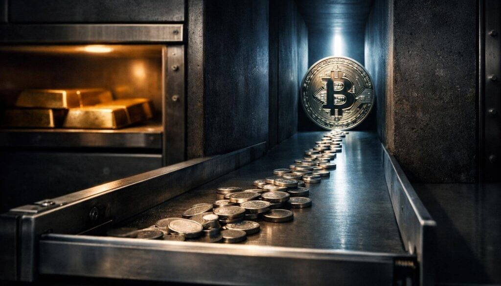 Retail is rushing into gold, but institutions are buying Bitcoin again – so why the split?