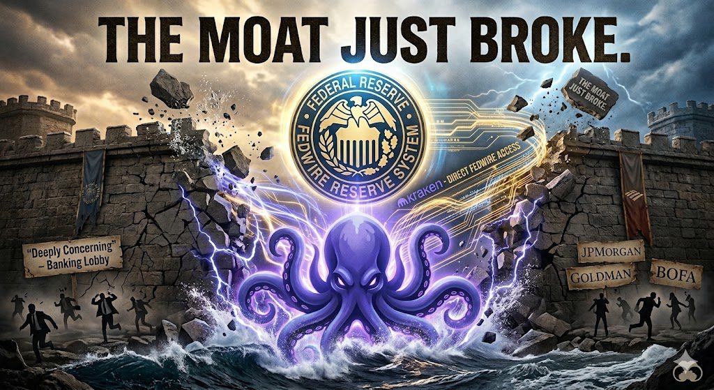 Kraken Gets a Federal Reserve Master Account.