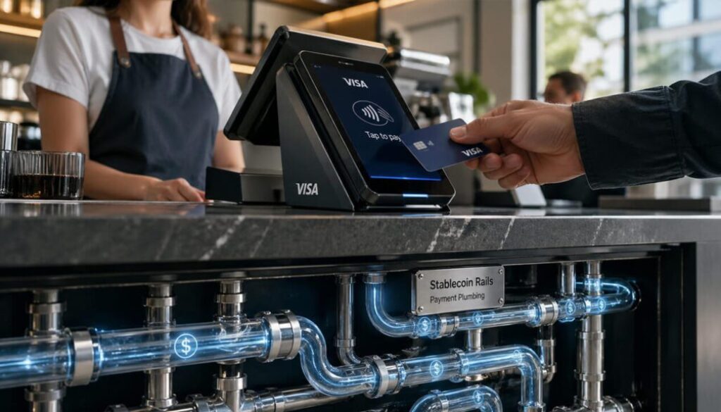Visa is quietly building stablecoins into mainstream payment plumbing without you knowing