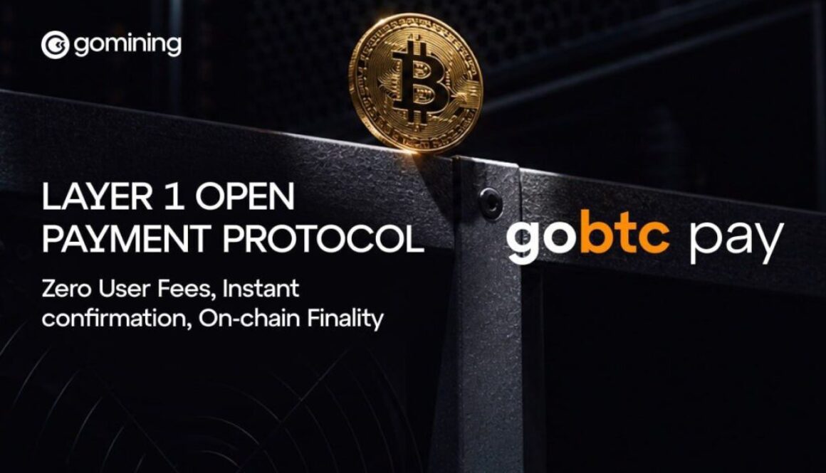 GoMining Launches GoBTC Pay to Bring Native Instant Payments to Bitcoin