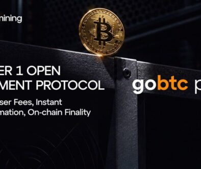 GoMining Launches GoBTC Pay to Bring Native Instant Payments to Bitcoin