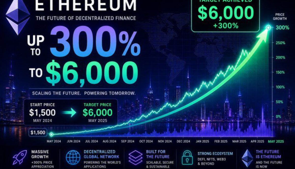 Does The Ethereum 300% Boost In Capacity Mean Price Can Rise 3x To $6,000?