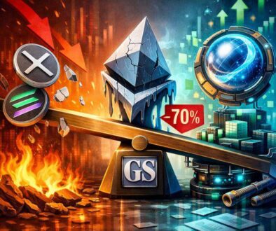Goldman Sachs Rebalances Crypto Exposure: XRP, SOL Out, ETH Down 70%, Hyperliquid In
