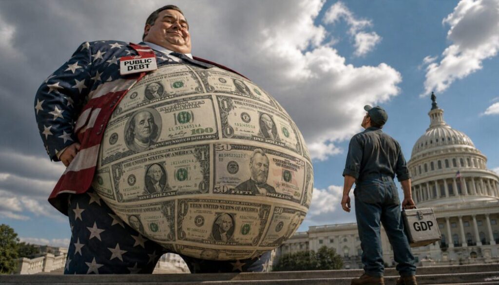 America’s $31.27 trillion in debt now exceeds GDP – silently reinforces the case for Bitcoin