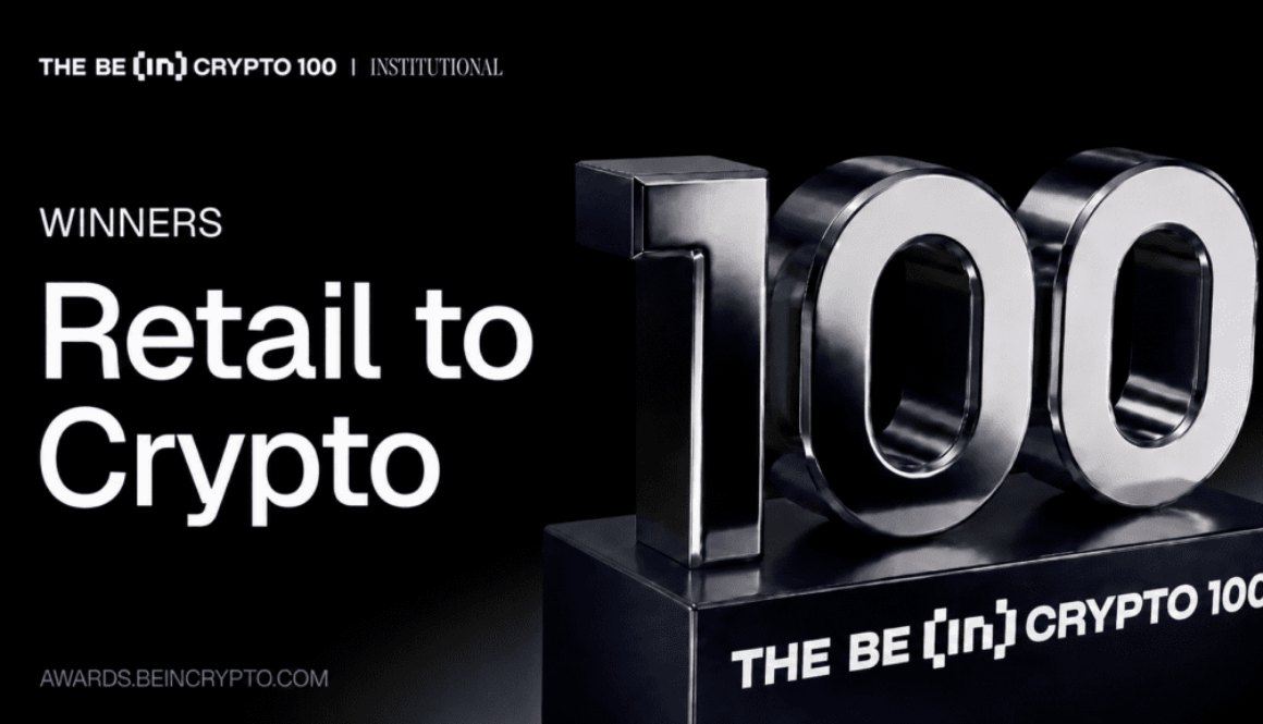 BeInCrypto Institutional 100: Top 20 Firms Bridging Retail Users to Crypto