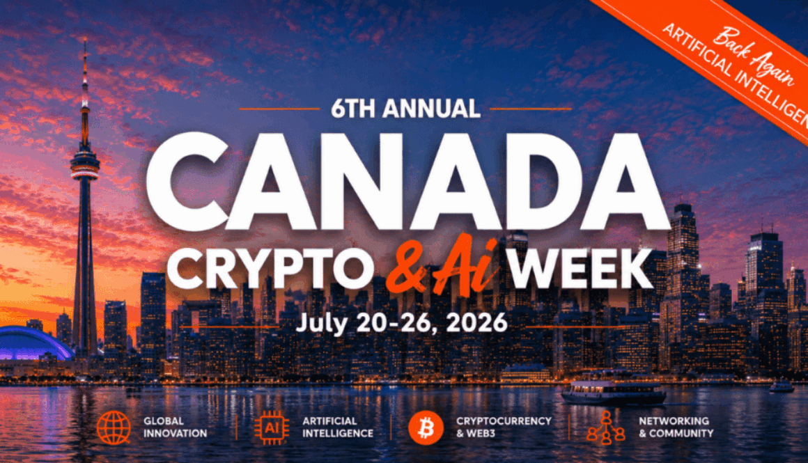 1200 x 628 - Canada Crypto and AI Week PR Graphic