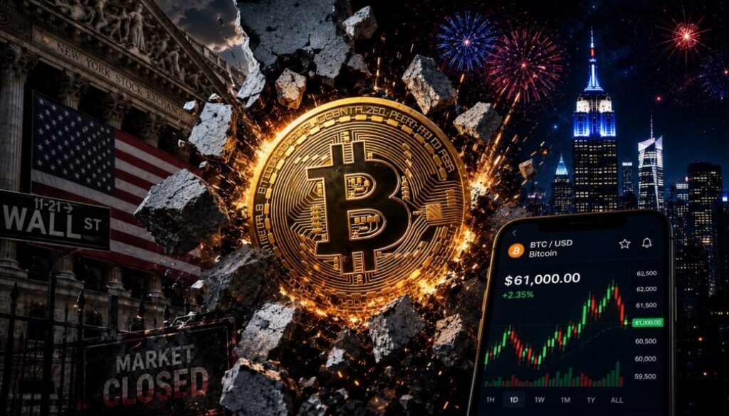 Bitcoin’s Freedom Money to set Independence day liquidity benchmark while Wall Street shuts down
