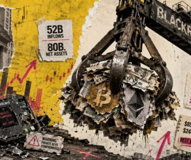 Bitcoin and Ethereum ETFs break $1B in their best week since April and BlackRock brought in 80% of the cash
