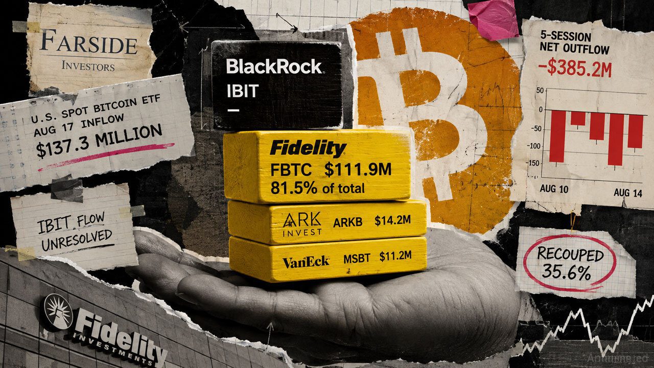 Bitcoin ETF flows jumped by 7 million, but it only recouped a third of recent losses