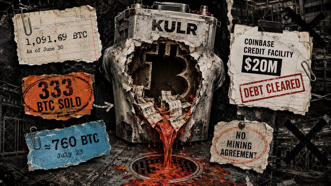 Another public company abandons Bitcoin playbook after treasury volatility drove  million loss
