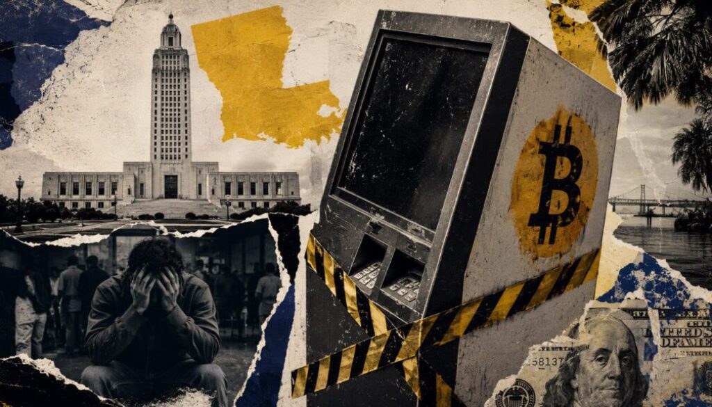 Louisiana just armed crypto ATM users with a legal cheat code to demand full refunds from unlicensed operators
