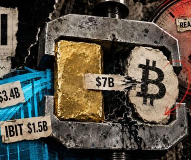 Investors just moved $7 billion into Bitcoin and gold in five days to escape an accelerating dollar crisis